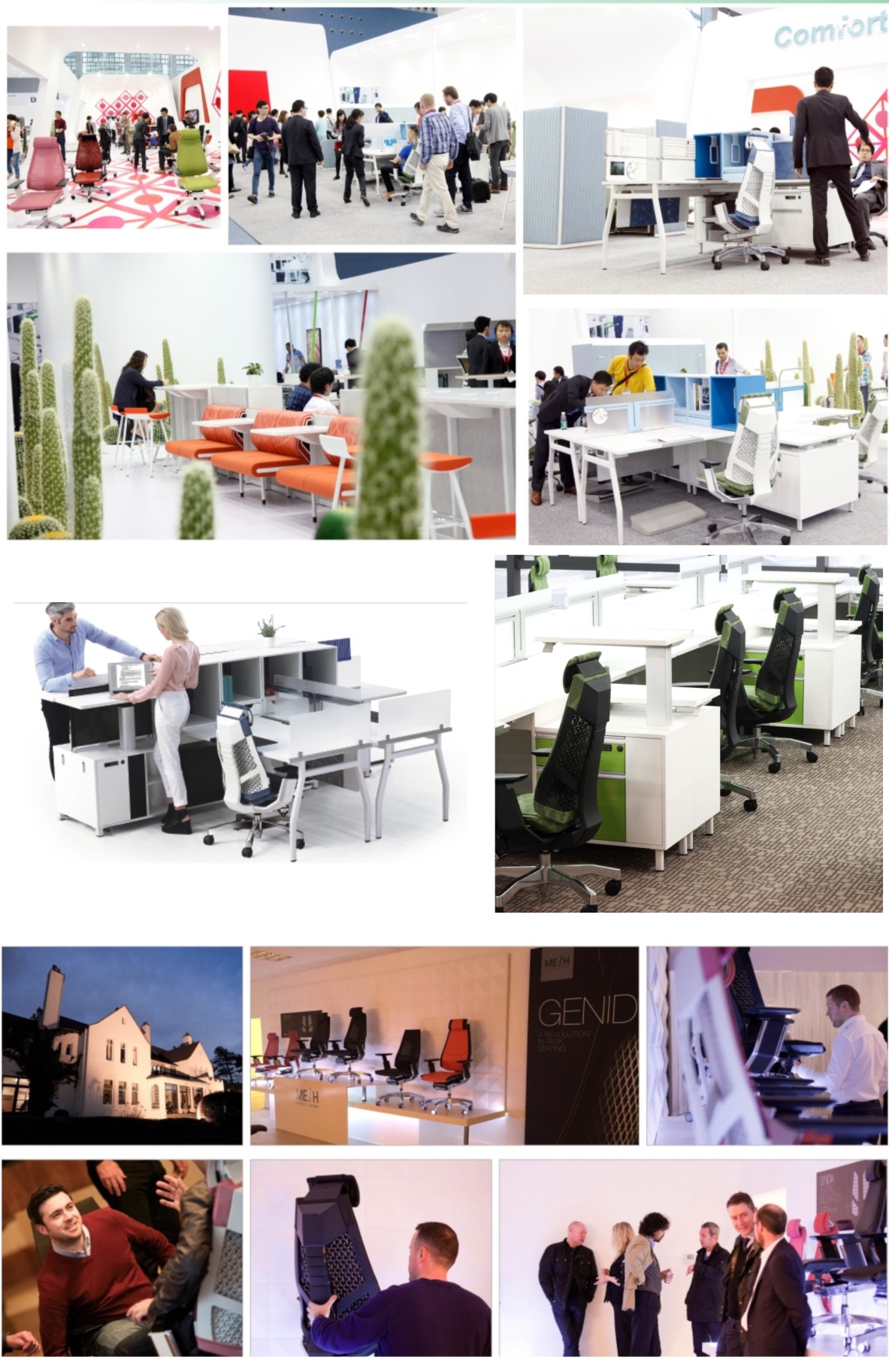 基尼迪亞 - GEMIDIA電腦椅｜各公司或辦公室使用示範