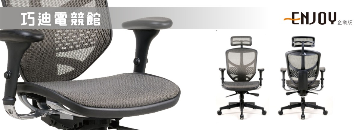 Enjoy 121(企業版)人體工學椅-電腦網椅-巧迪國際企業有限公司